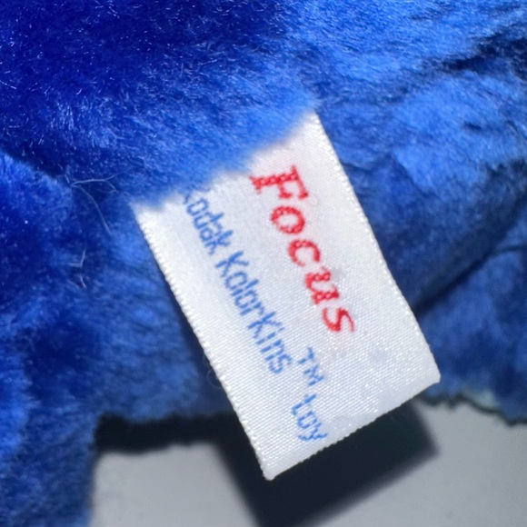 NWT Vtg 1991 Kodak Kolorkins “Focus” Stuffed Animal - Picture 8 of 9